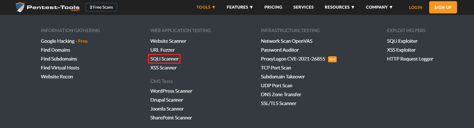 SQLi Scanner